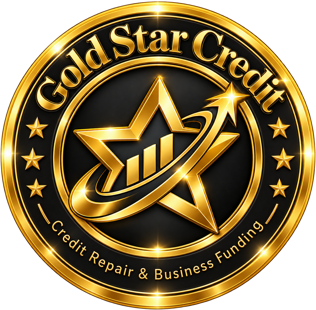 Sello oficial de cumplimiento de Gold Star Credit